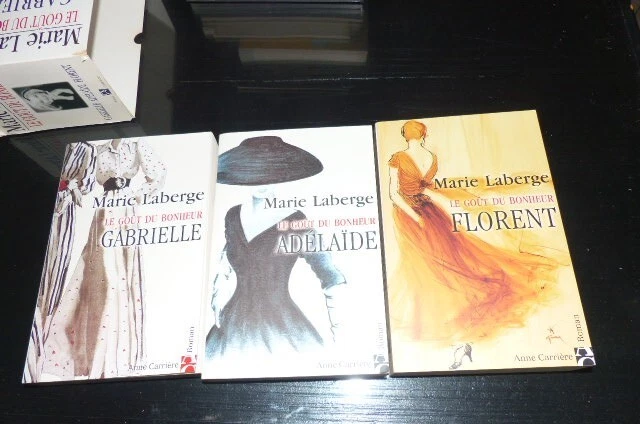 LE GOÛT DU BONHEUR - 3 TOMES complet - MARIE LABERGE grand format EUR
