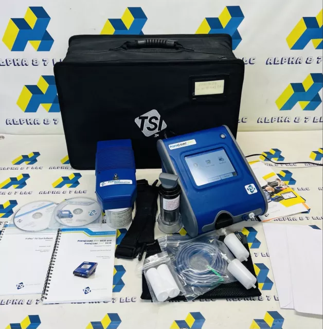 TSI PortaCount Pro+ 8038 Respirator Fit Tester Calibration 05 03 2022