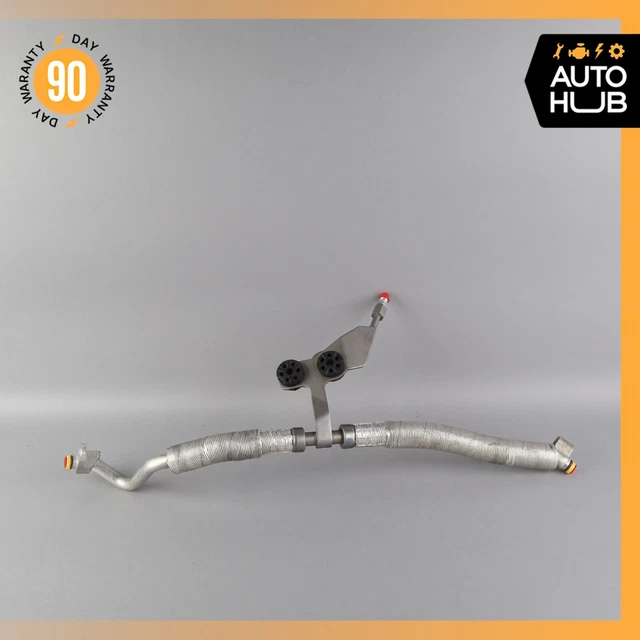 06-10 BMW E64 650i 550i 4.8L A/C AC Air Conditioning Hose Pipe Line OEM 71k