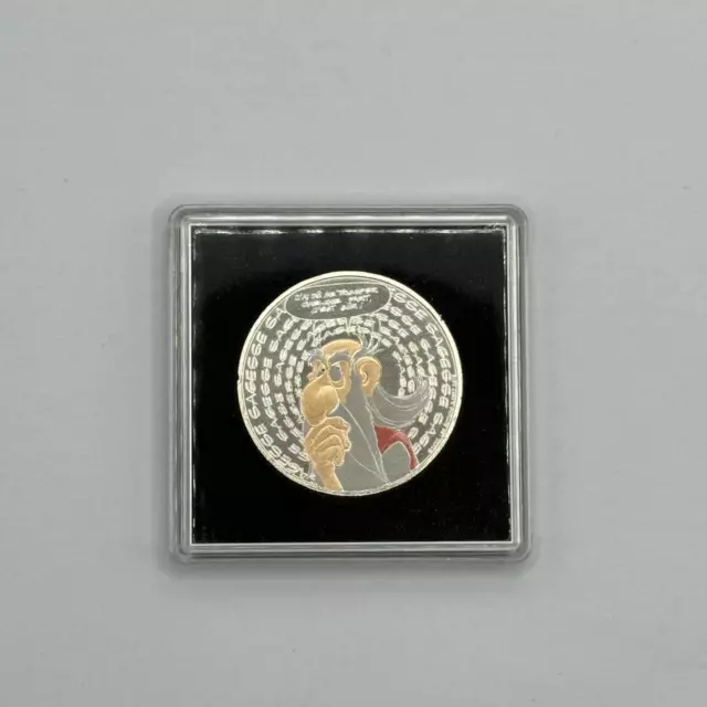 10-Euro-Silbermünze Frankreich Sagesse XV/XVIII 2022 Silber (333/1000) Asterix