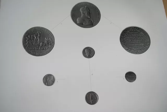 Medailles Francaises De Charles Vii A Louis Xvi Gravure Collas   Numismatique 65