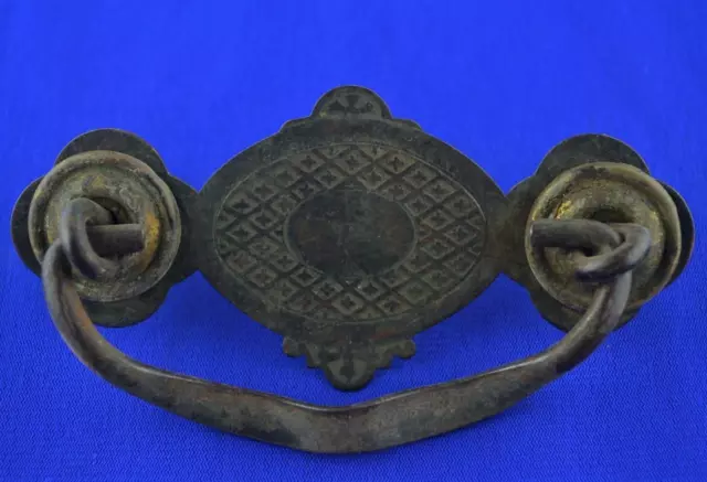Antique Eastlake Brass Bail Drawer Pull - Eastlake Drawer Pull 3" Centers