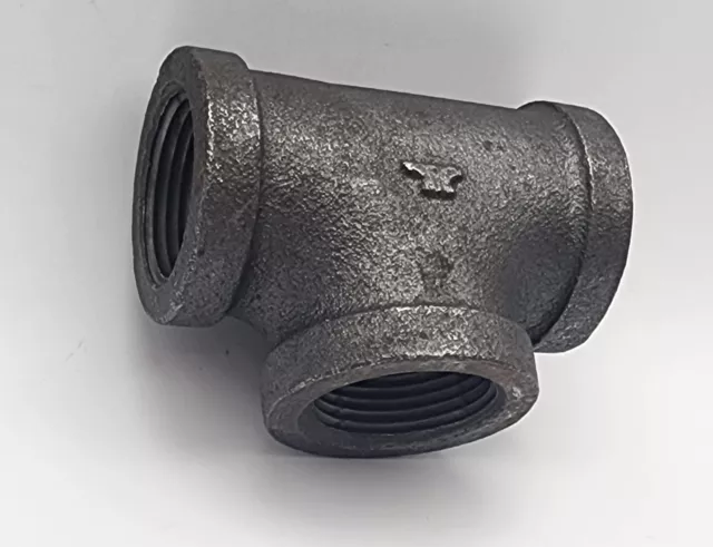 Anvil - 1" Female Tee - Malleable Cast Iron Pipe Fitting