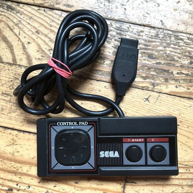 Tbe - Manette Officielle Sega Master System 1 2 Pal Euro Gamepad Controller Vgc