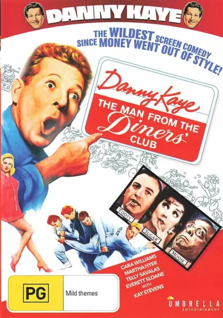 The Man From the Diners' Club (DVD) Danny Kaye Cara Williams Martha Hyer