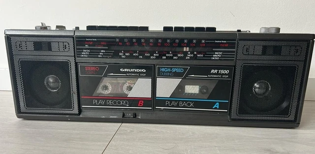 Radio cassette grundig de segunda mano