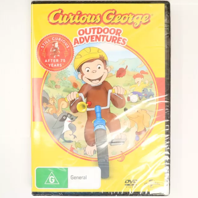 NEW Curious George: Outdoor Adventures (DVD, 2016) Children's & Family Animation