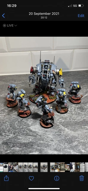 Warhammer 40k - Space Wolves Army - Fully Well Painted And Based Warhammer 40k - Space Wolves Army - Fully Well Painted And Based