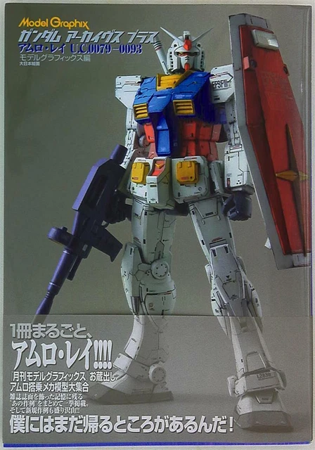 Dainihon Kaiga Model Graphix/Gundam Archive Plus Mobile Suit Gundam Amuro Ra...