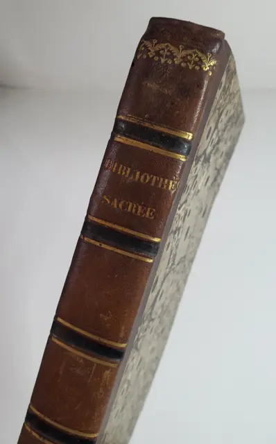CHARLES NODIER - Bibliothèque sacrée grecque-latine; comprenant... - 1826 2