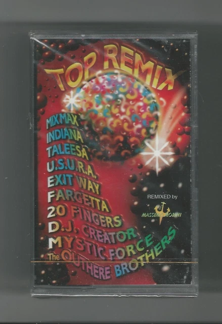 Musicassetta K7 Top Remix  Compilation 1995  Sony Music Nuova Sigillata