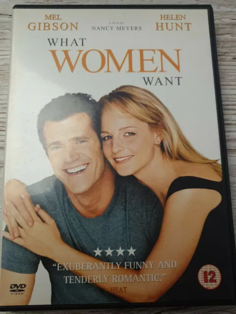 What Women Want [DVD] [2001] Love Romantic Comedy Movie Mel Gibson Helen Hunt