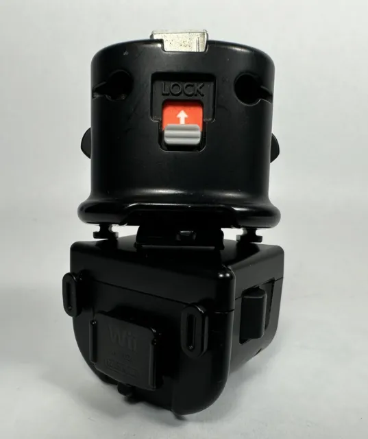 Nintendo Wii Remote Motion Plus Sensor Adapter RVL-026 Black Lot Of 2