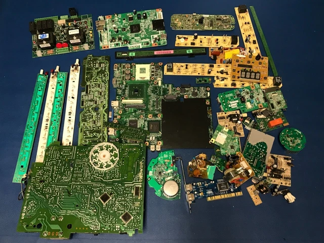 6+ lbs Scrap For Gold Recovery Mixed Motherboards PCB 6 Pounds 6+ lbs Scrap For Gold Recovery Mixed Motherboards PCB 6 Pounds