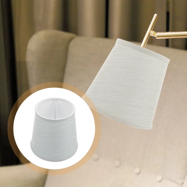 Abat-jour En Tissu Doublé Pour Lampe De Table - Dimensions 25x25x18 Cm - Compatible Douille E27 - Lumière Douce Non éblouissante