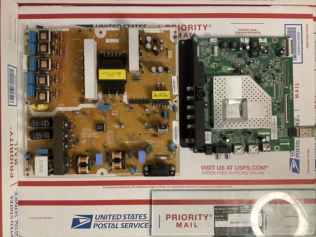 Vizio E550i-A0 Kit Main, power supply, wifi Boards . Complete matched set.