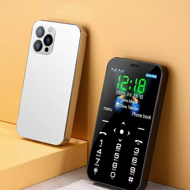 World Smallest 4G Smartphone Soyes D13 Dual Sim 1.8in Student Mini Mobile Phone World Smallest 4G Smartphone Soyes D13 Dual Sim 1.8in Student Mini Mobile Phone