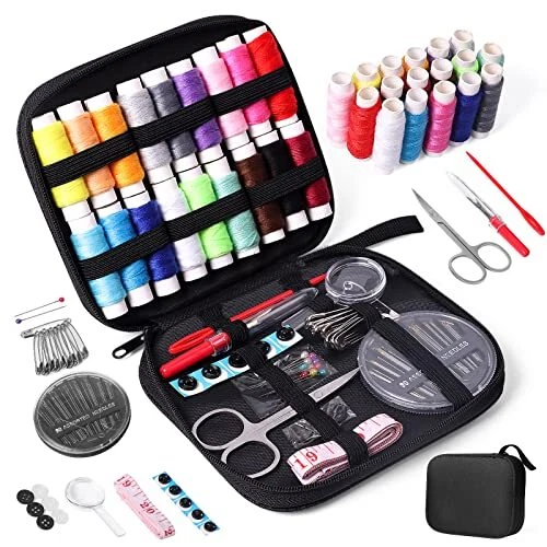 JUNING Kit Couture Complet avec Boîte Premium Couture Accessoires Set de Cout...