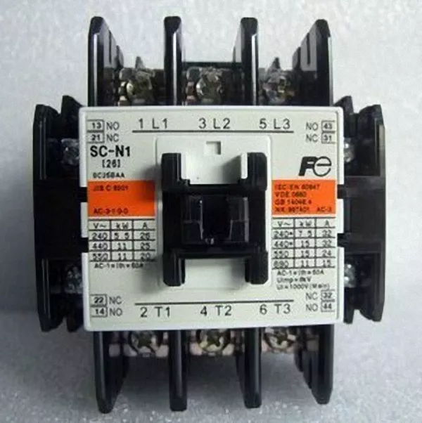 One FUJI Magnetic Contactor SC-N1 SCN1 200-240VAC 220VAC New