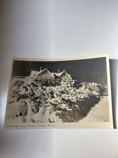 Alte Postkarte - Winterzauber Am Großen Inselberg