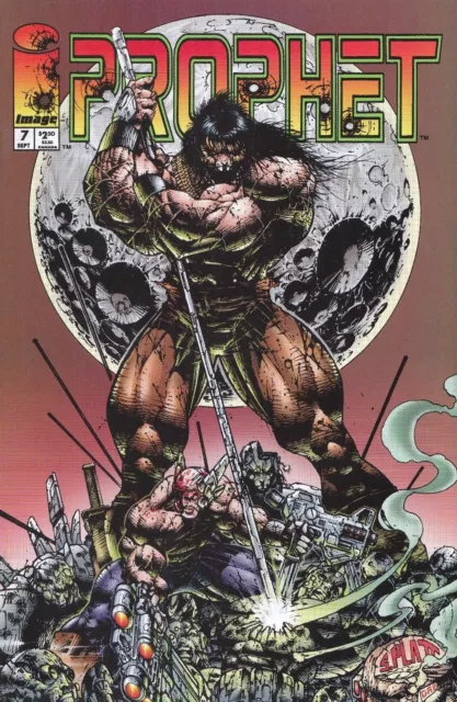 Lot Of 2 Image Comic Books - Prophet Sept 7 - Cyber Force Sept 7 - Free Shipping