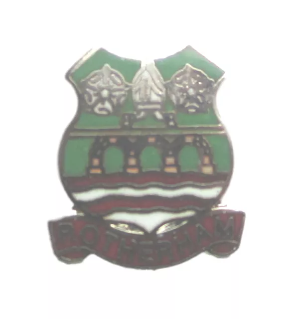 Rotherham Quality Enamel Lapel Pin Badge