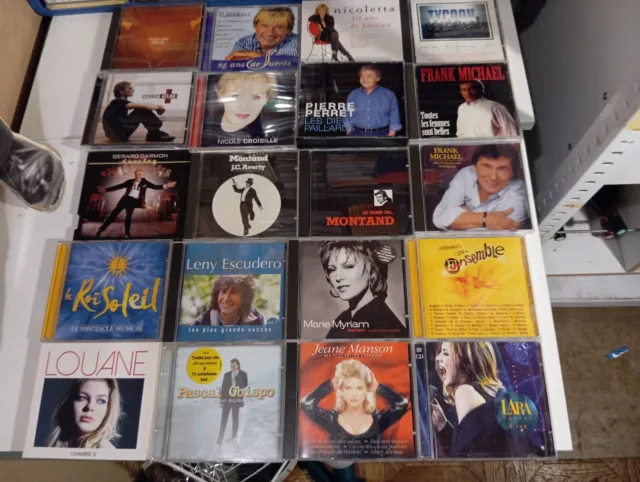 Lot CD  Musique  Variété Française