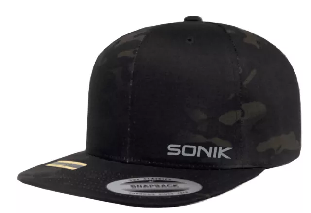 Sonik Multicam Snapback *One Size Fits All* NEW Carp Fishing Headwear - NC0016