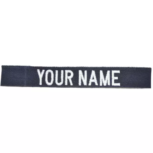 Custom Name Tape, Military Nametape, Embroidered Name Patch, Police Name  Tape