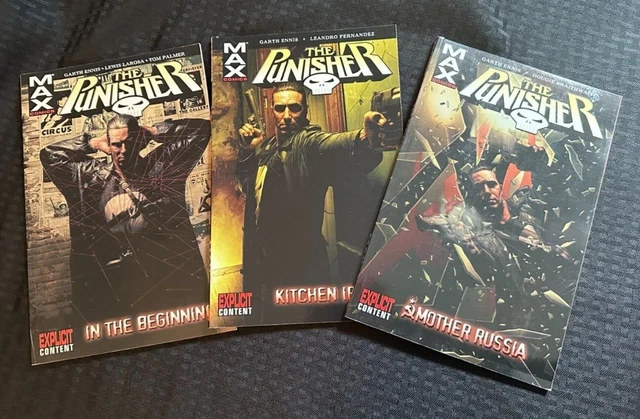 Marvel-The Punisher Max-Vol 1,2&3-In the Beginning, Kitchen Irish, Mother Russia