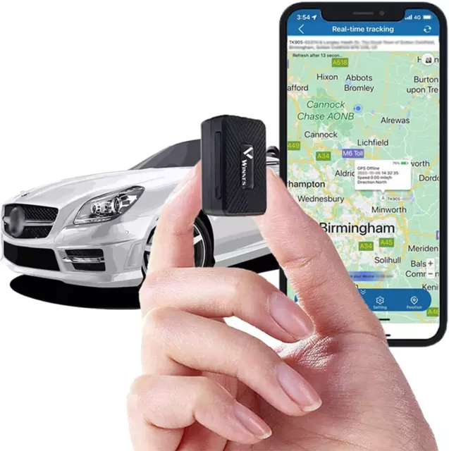 ☆ MINI TRACKER TRACEUR GPS BLUETOOTH ANIMAL collier/VOITURE