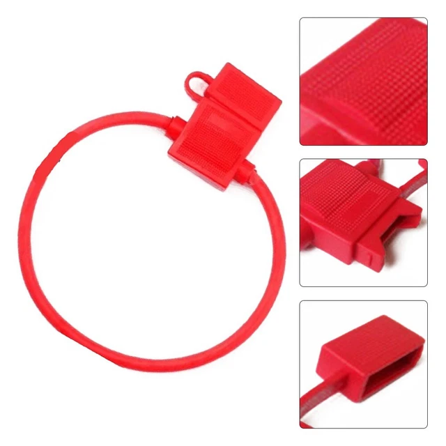 Supporto fusibile auto standard in linea con filo di piombo quadrato resistente all'usura antispruzzo