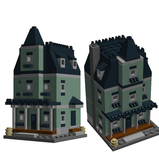 Lego haunted house instructions best sale