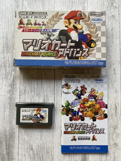 Nintendo GBA Game Boy Advance Mario Kart Advance from Japan