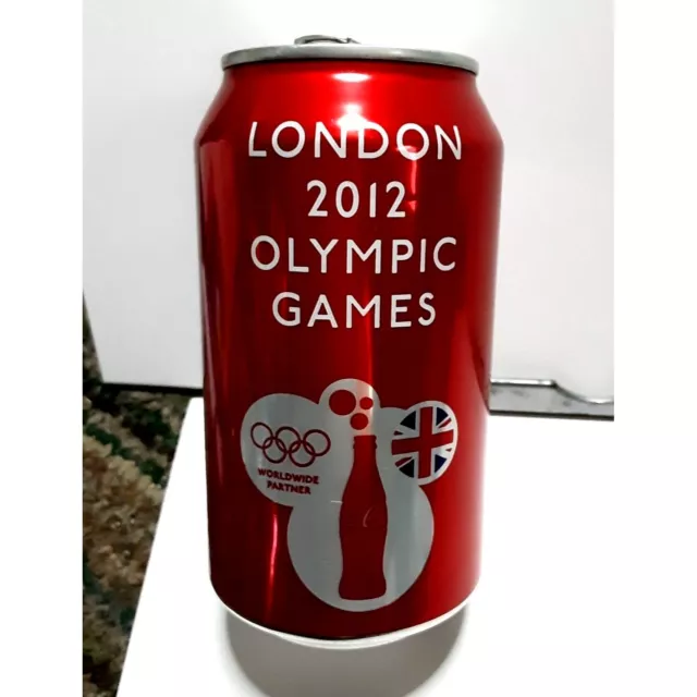 2012 London Olympics Coca Cola Soda Can Empty 12 oz