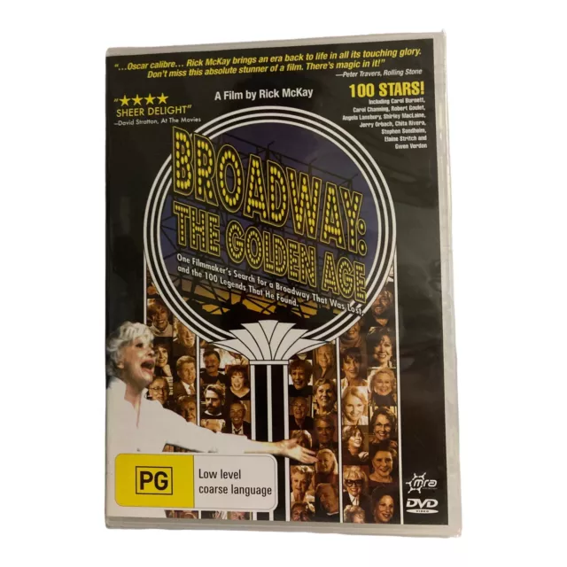 DVD Broadway The Golden Age 2003 Rick McKay - Documentary  Musical Region 4 NTSC