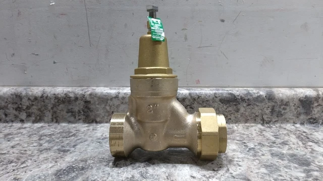 Watts 2 LF N55BU 2 In Pipe Size NPT Union x FNPT Water Pressure Reducing Valve