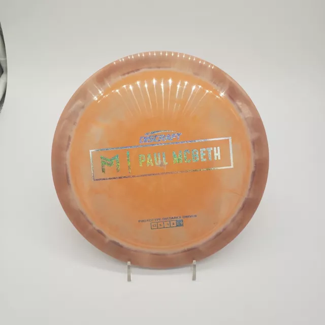 PAUL MCBETH  DISCRAFT  PROTOTYPE KONG ZEUS  173-174g  silver  Foil