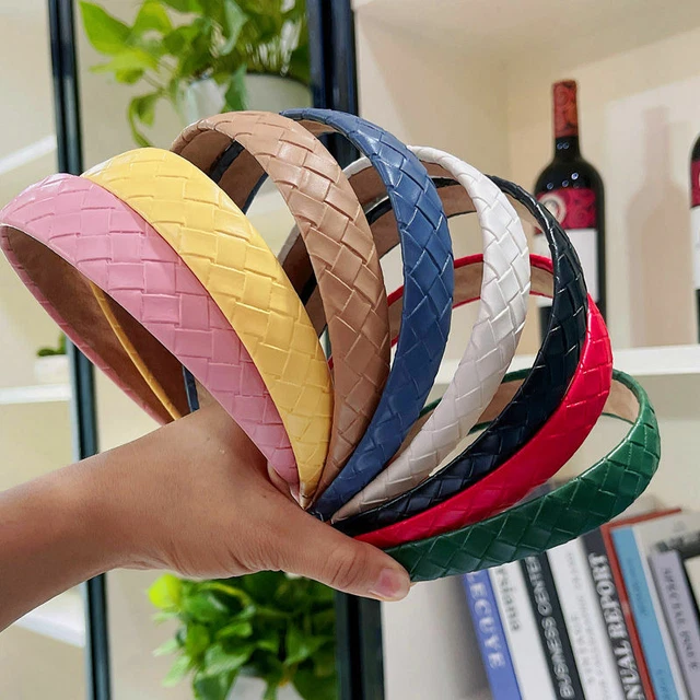 New PU Leather Hair Bands for Women Girls Hair Hoop Headbands Hair Accessories