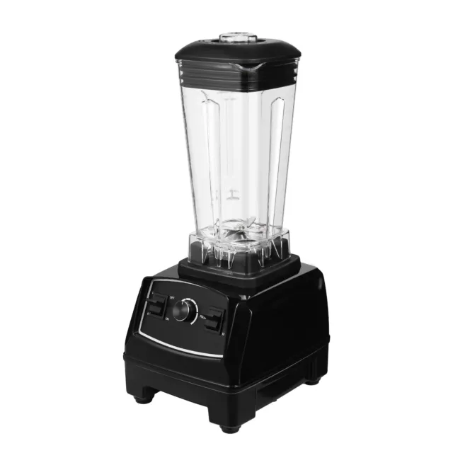 Heavy Duty Commercial Grade Countertop Blender with 8-Cup Jar, Black 2200W