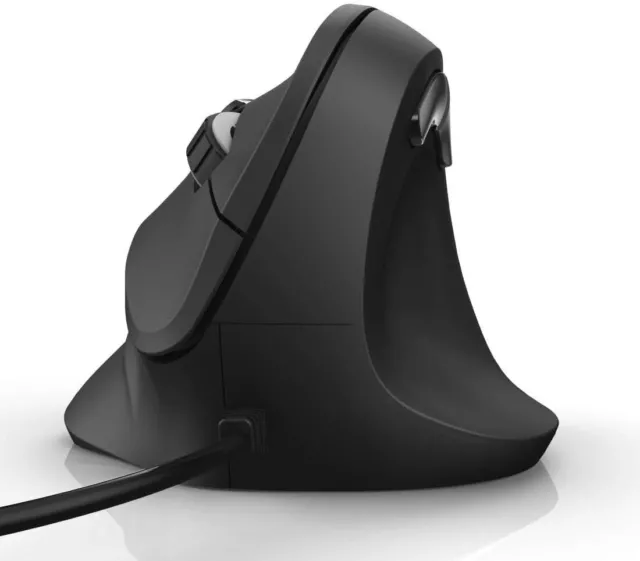 Hama EMC-500 Maus ergonomisch kabelgebunden schwarz - NEU
