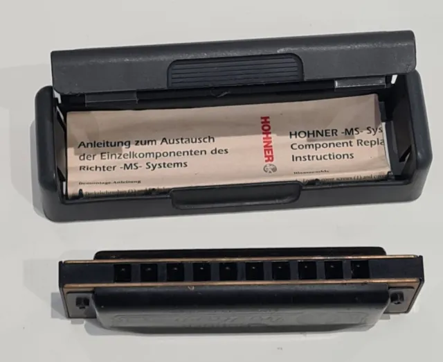 MS Harmonica Hohner Pro Harp Made In Germany 2