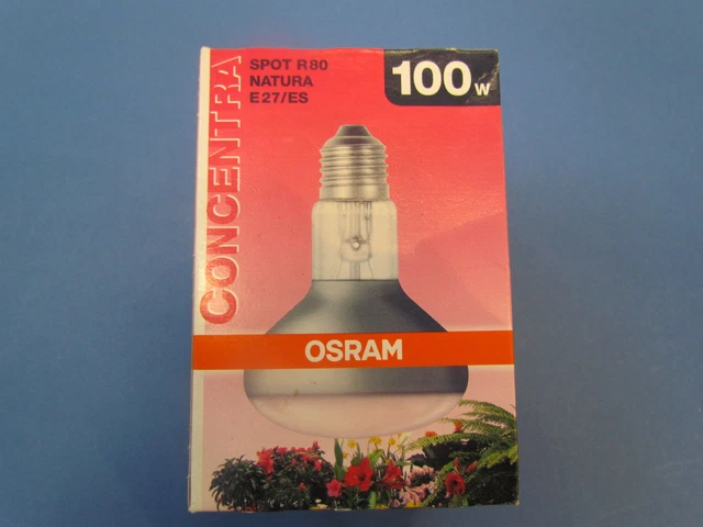 Lampadina OSRAM Concentra R80 E27 100W - Riflettore, 240V - Foto 5