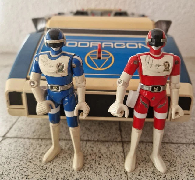 FIGURINE BIOMAN - FORCE BLEUE - 1984 - BANDAI