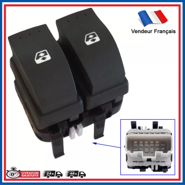 Bouton commande interrupteur de leve vitre avant gauche 315042B 108268B 315033B