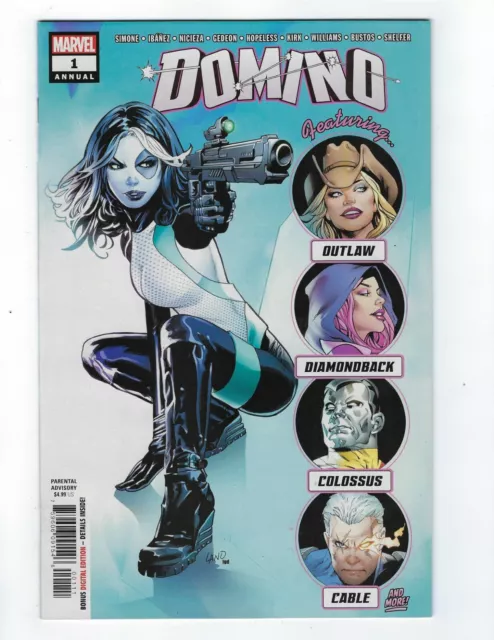 Domino Annual # 1 Regular Cover NM Marvel 1st Print