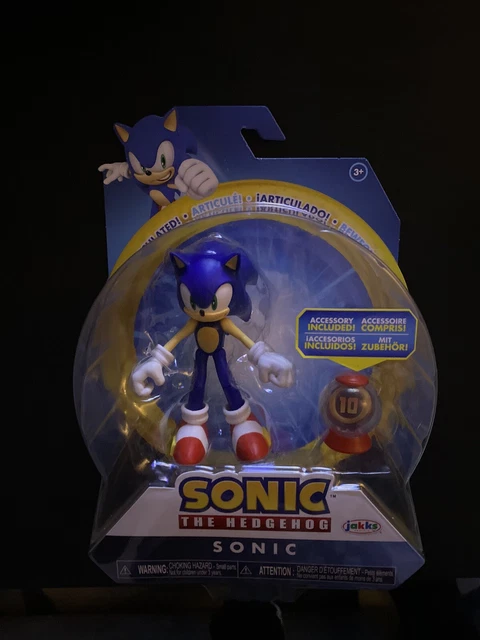 SONIC THE HEDGEHOG SONIC Jakks Pacific Articulated 4" Figure £33.00 ...