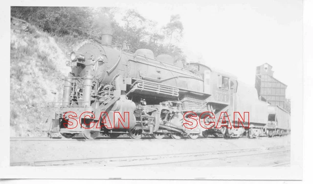 1D217 RP 1941/50s NYO&W ONTARIO & WESTERN RAILROAD 2-8-0 LOCO #304 CADOSIA