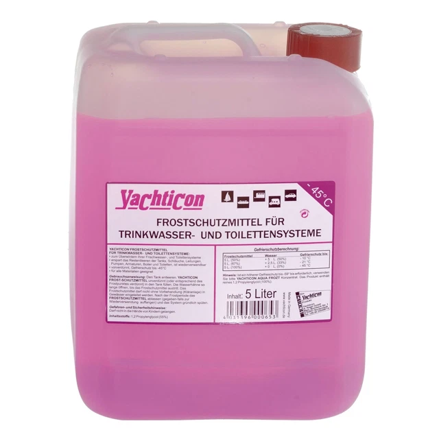 Antigelo per Trinkwasser- E Toilettensysteme 5L