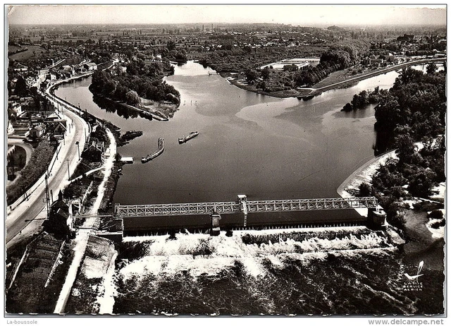 58 DECIZE - le barrage sur la loire ---